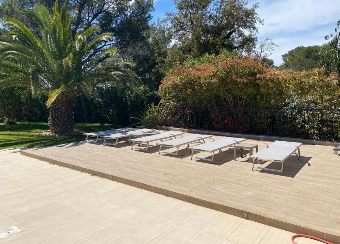 Belle Villa Dans Clos Prive - Saint Raphael Boulouris Exterior foto